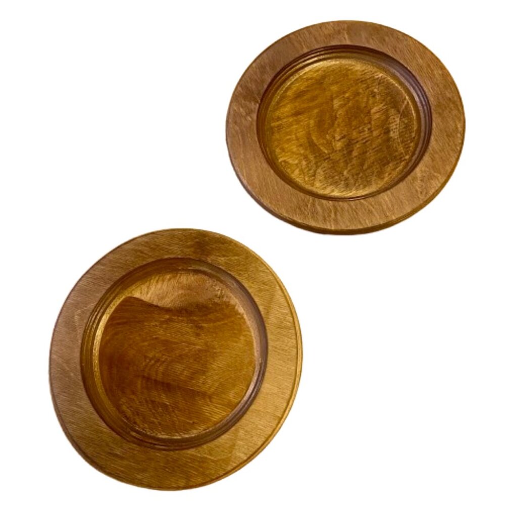 Lodge Wooden Underliner Trivets for Cast Iron Set of Two U3RP